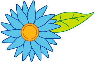Spring icon - a flower.