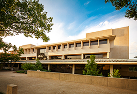 An image of the McDermott Library.